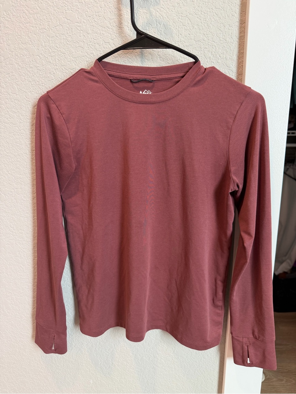 REI Long Sleeve Crew Top - Berry